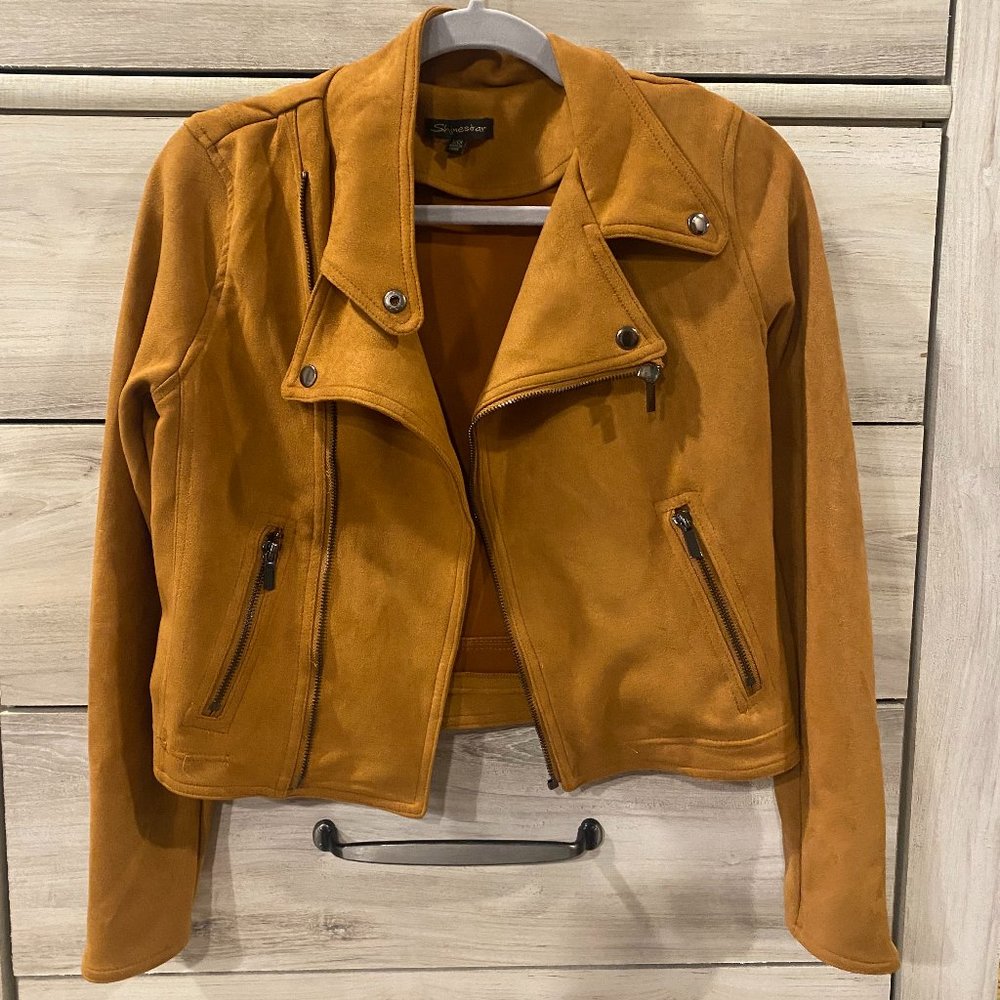 Suede Moto Jacket Size Small